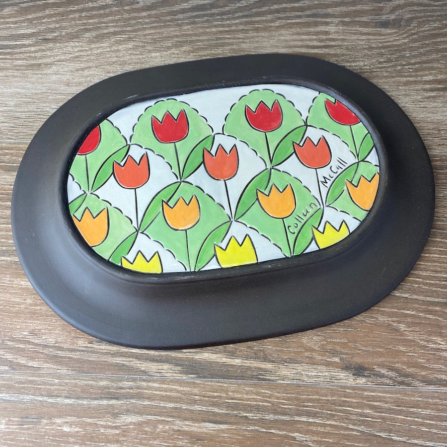 Spring Garden Platter