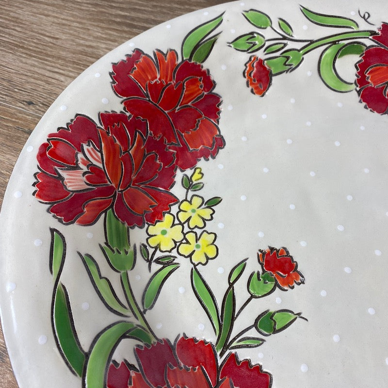 Hand Painted Platter