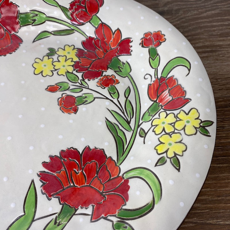Hand Painted Platter