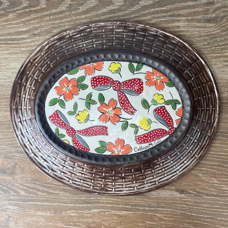 Hand Painted Platter