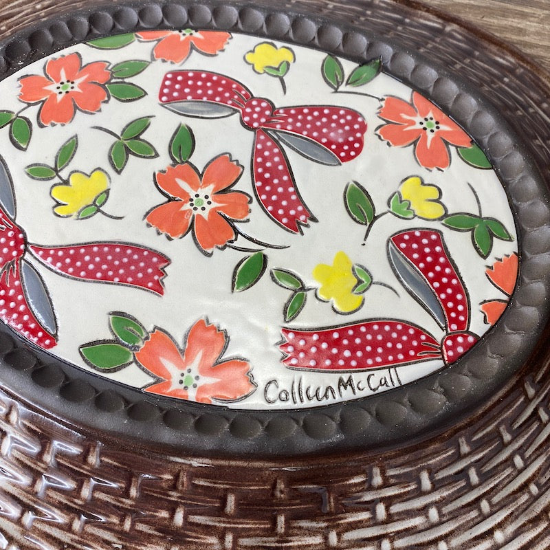 Hand Painted Platter