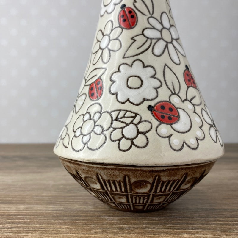 Ladybug Vase