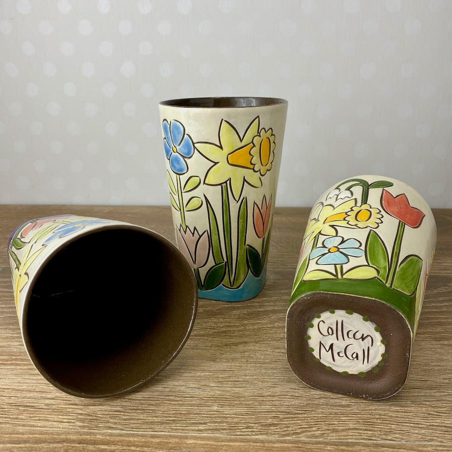 Spring Floral Tumbler