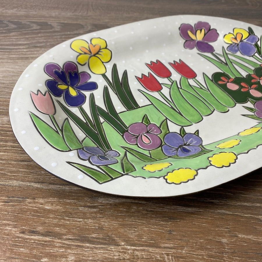 Spring Garden Platter