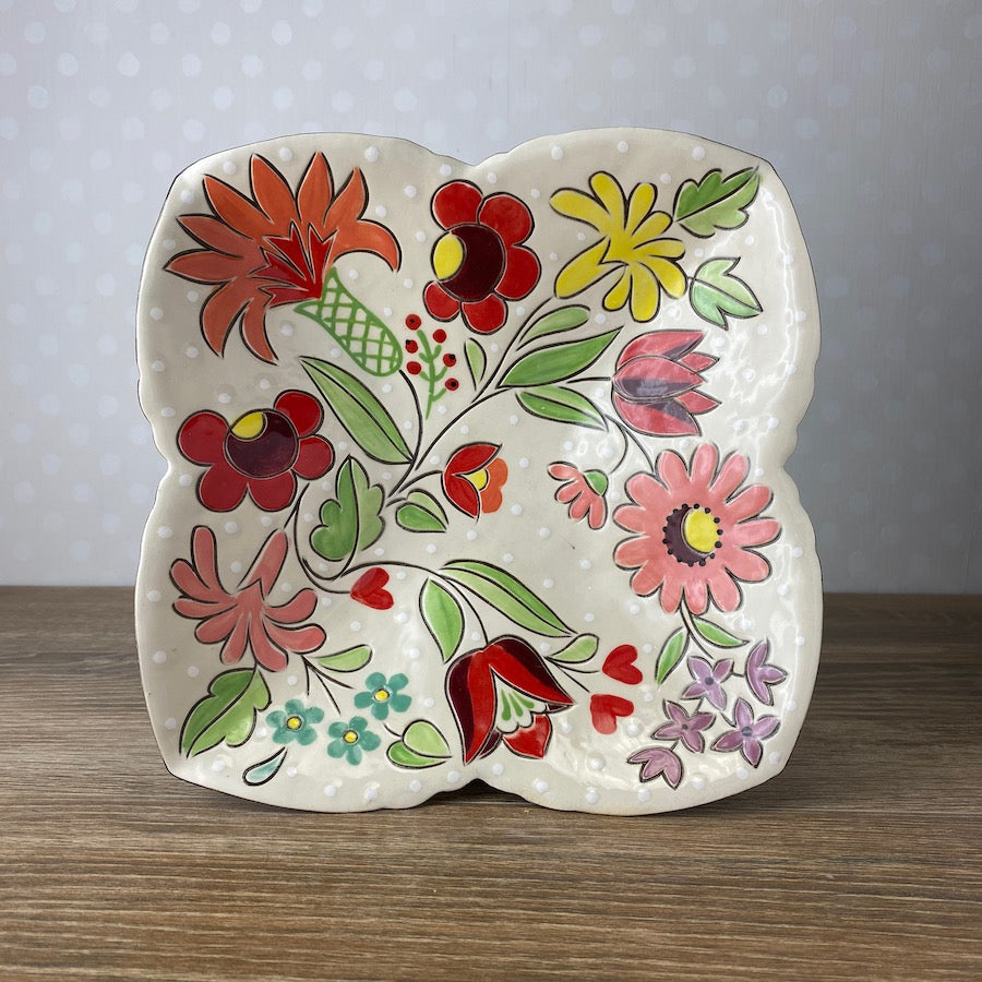 Handpainted Pottery Bowl