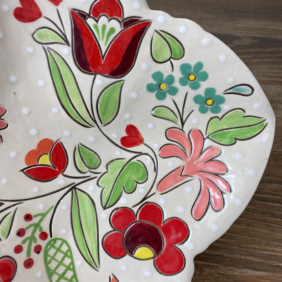 Handpainted Pottery Bowl