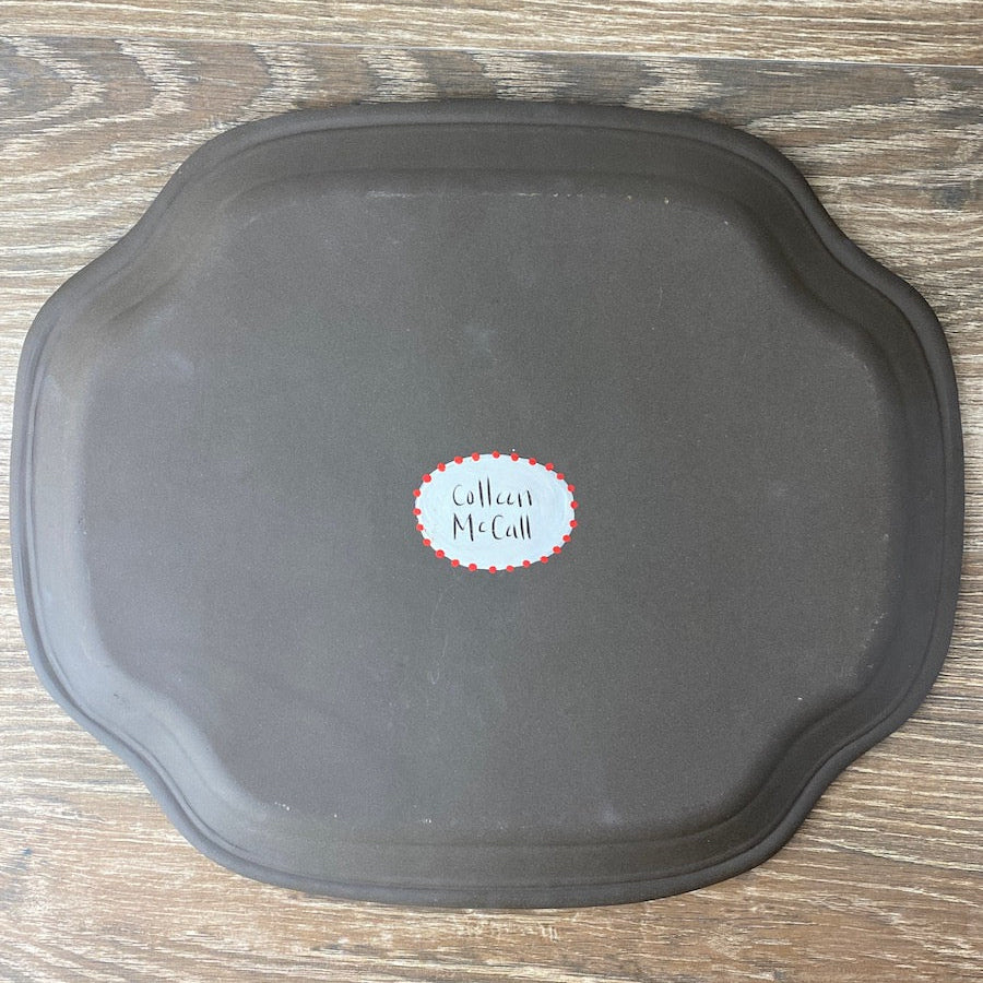 Red Tulip Platter