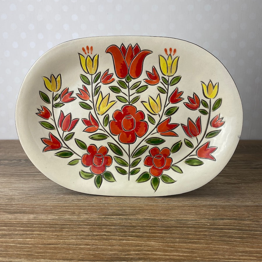 Tulip Plate | Small Platter