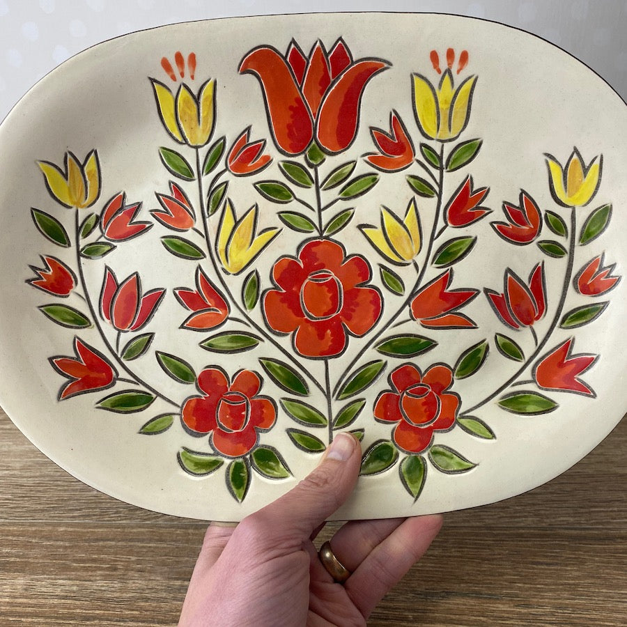 Tulip Plate | Small Platter