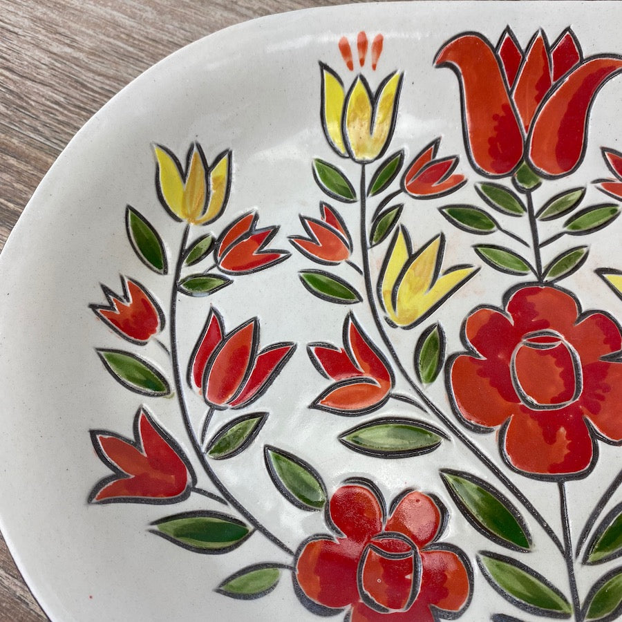Tulip Plate | Small Platter
