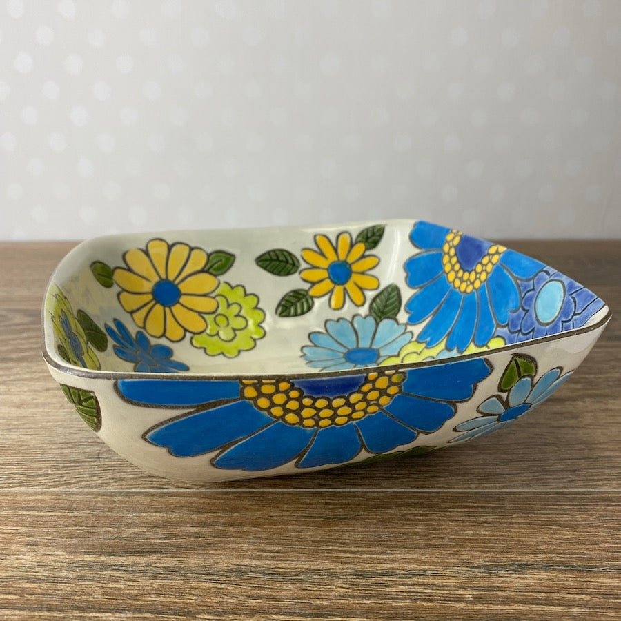 Flower Power Square Bowl