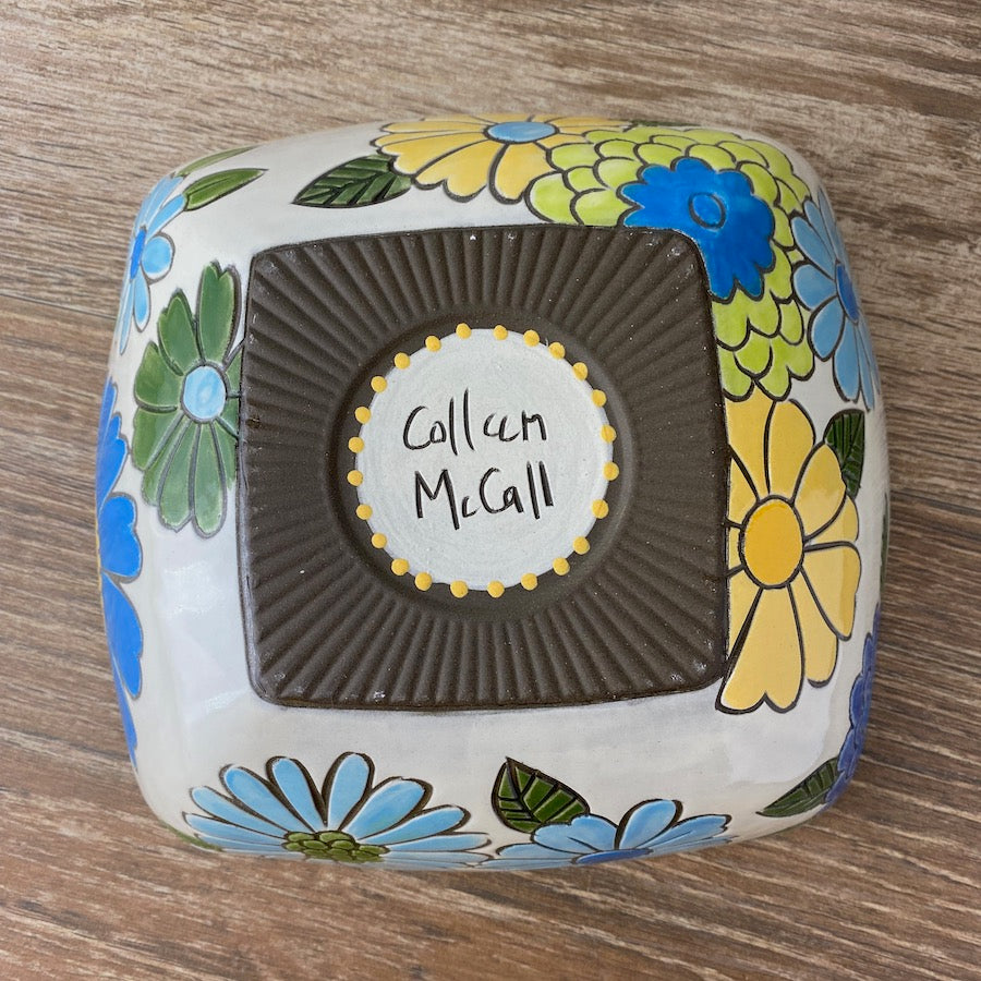 Flower Power Square Bowl