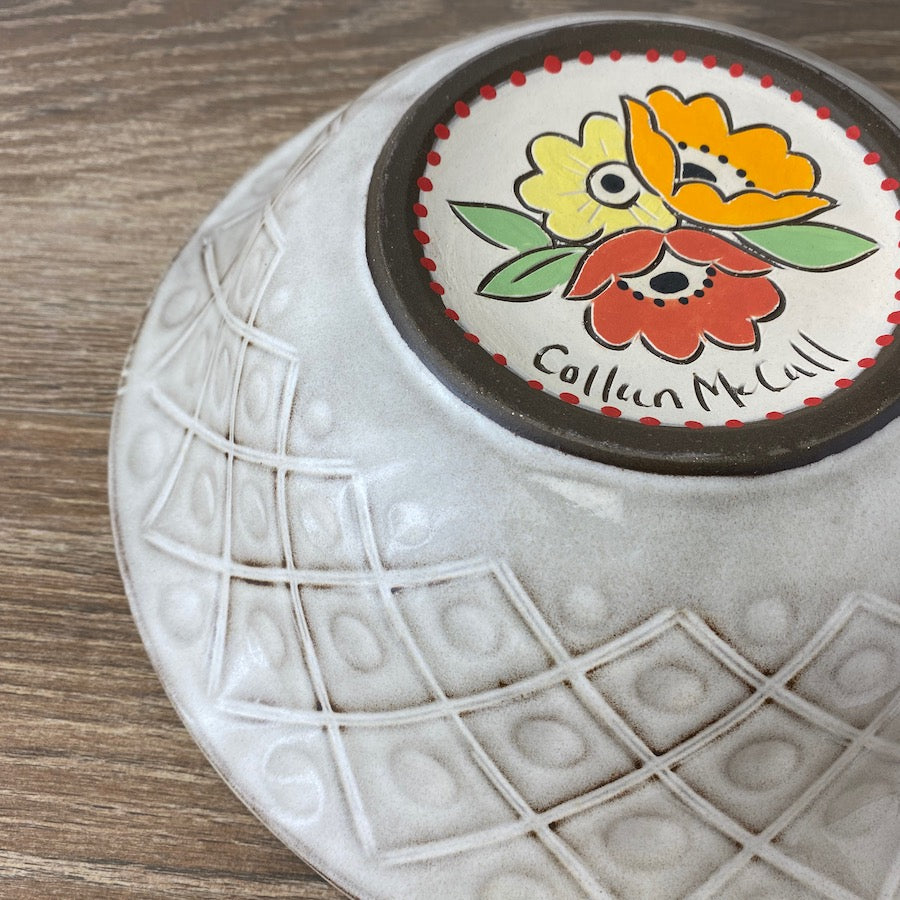 Hand Painted Serving Bowl