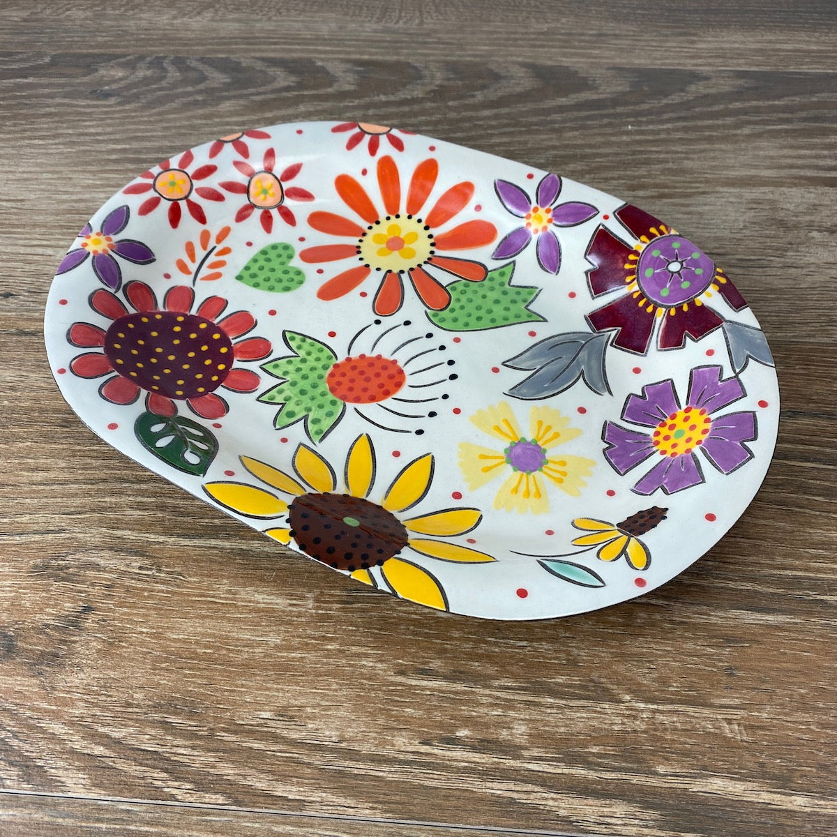 Flower Power Plate | Small Platter