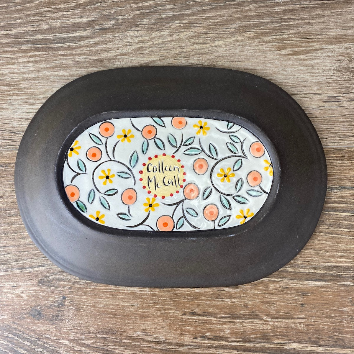 Flower Power Plate | Small Platter