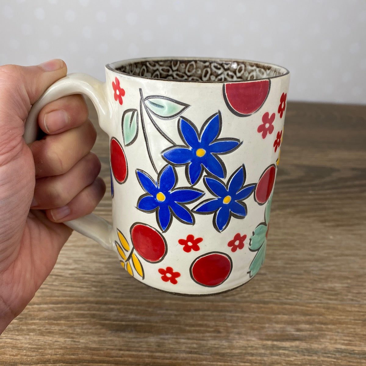 Vintage Floral Mug