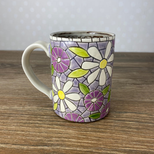 Butterfly and Flower Coffee Mug