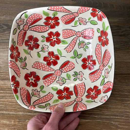 Pink Ribbon Bowl