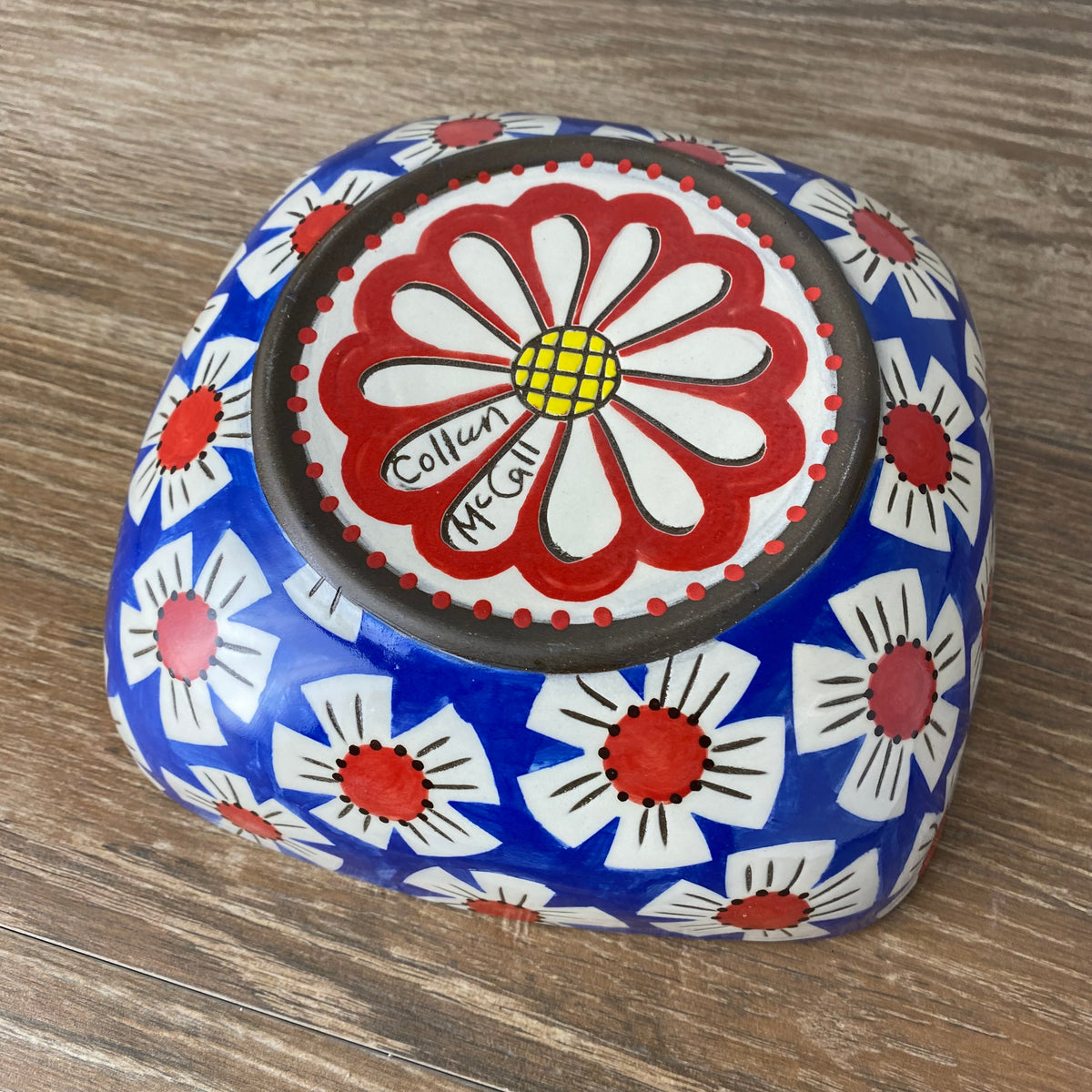 Modern Vintage Square Bowl