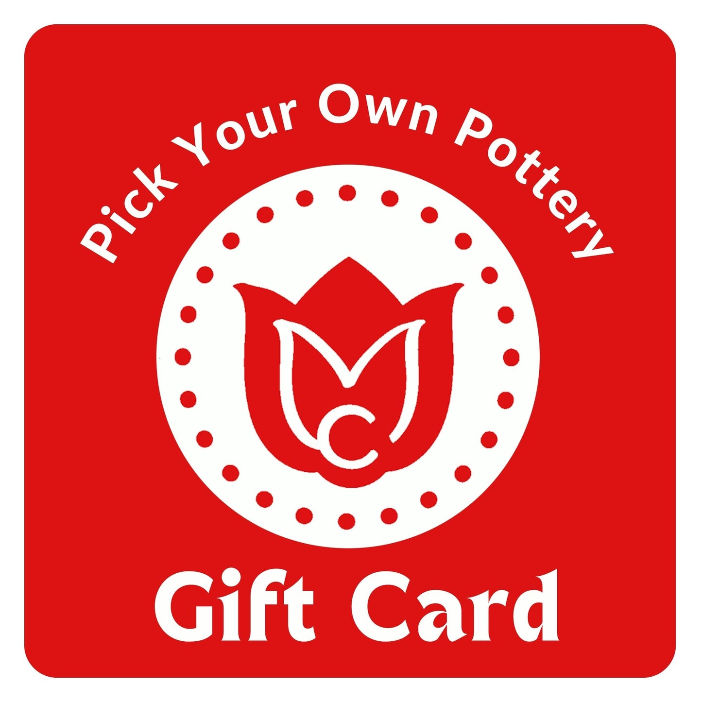 Colleen McCall Ceramics Gift Card