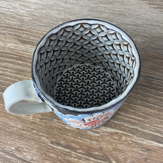 Handpainted Stoneware Mug | Multi-floral