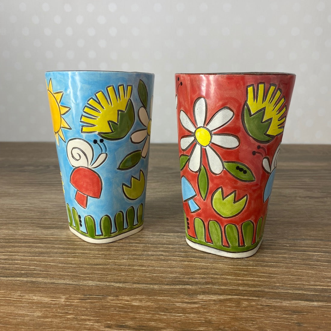 Hand Painted Tumbler | Pint Size | Assorted