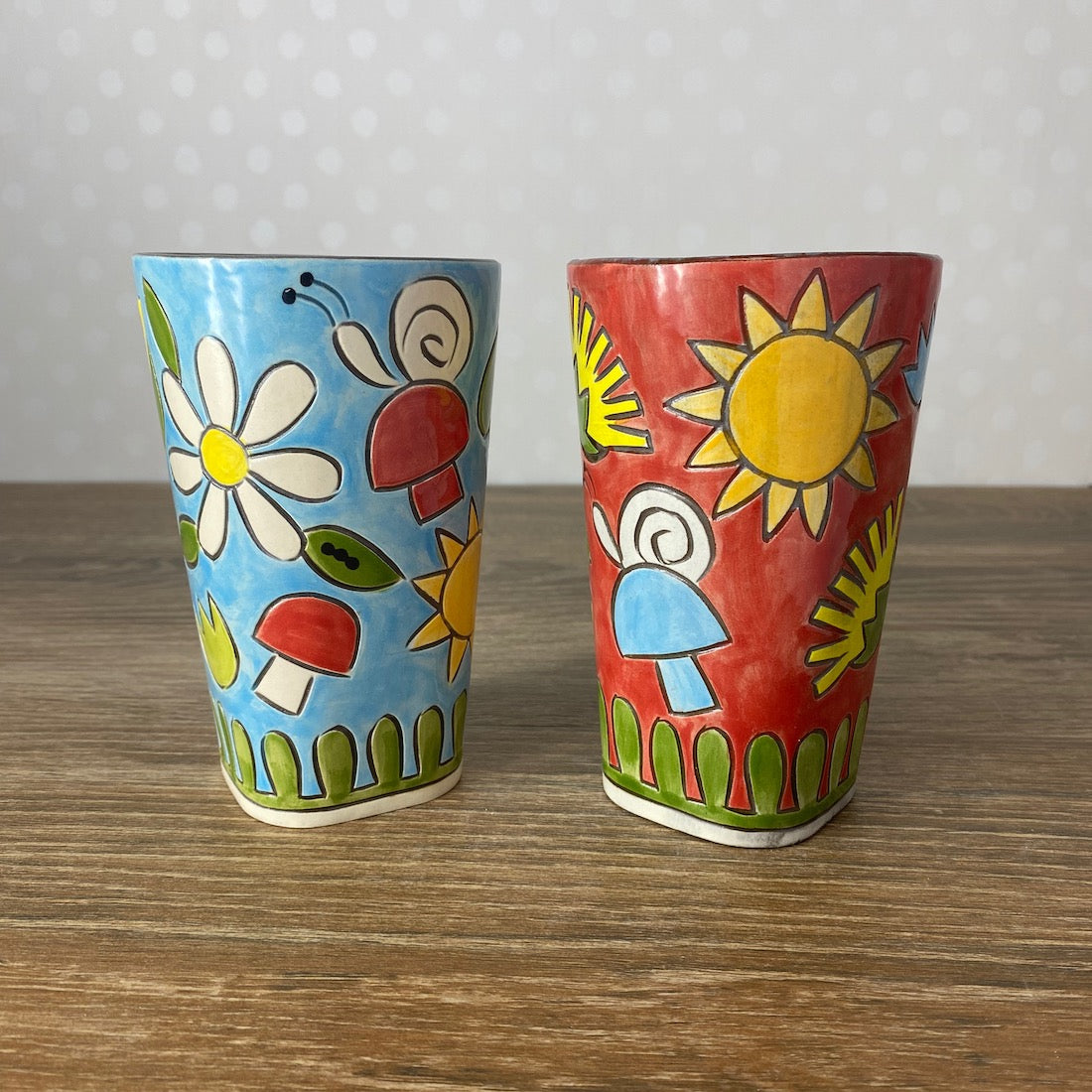Hand Painted Tumbler | Pint Size | Assorted
