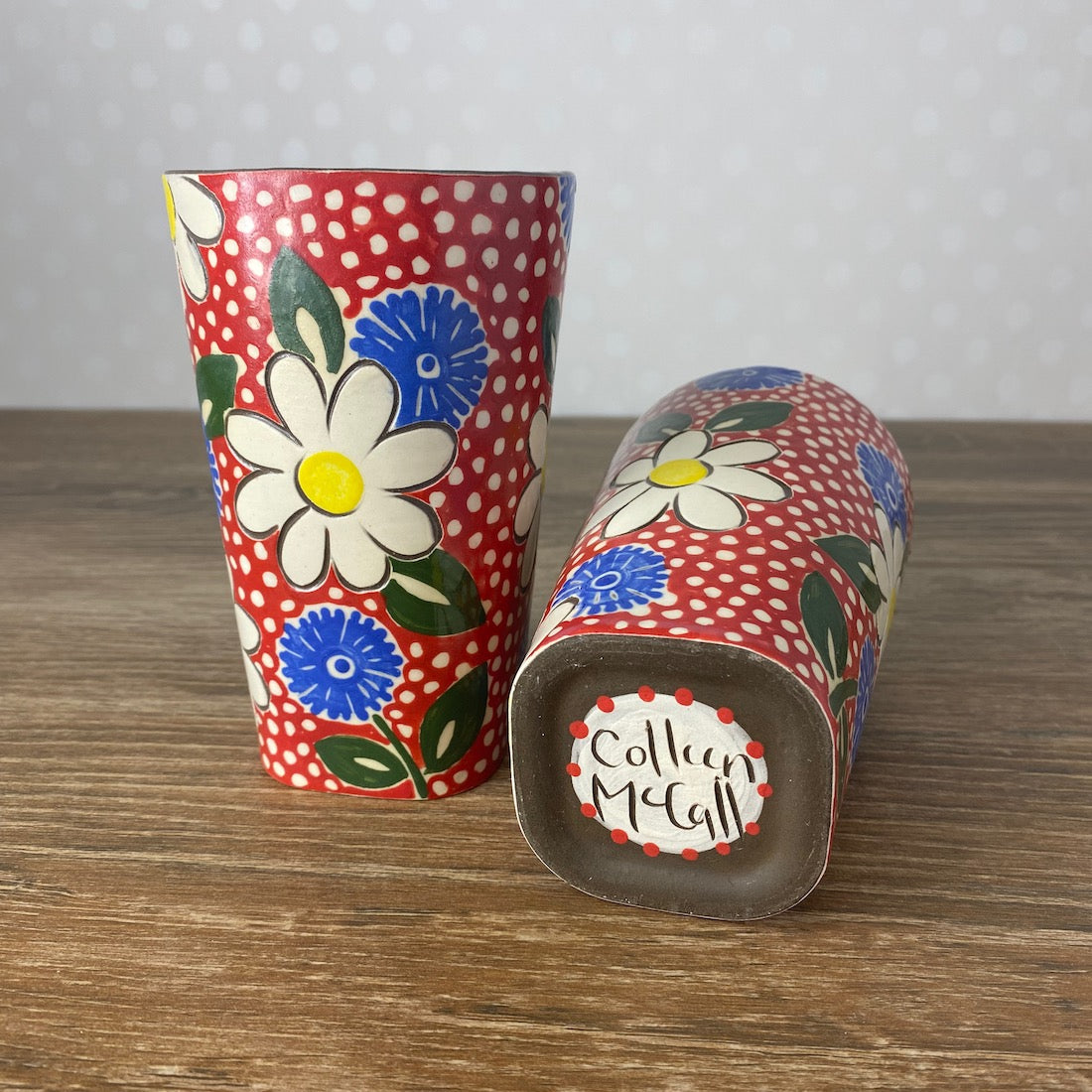 Hand Painted Tumbler | Pint Size | Assorted