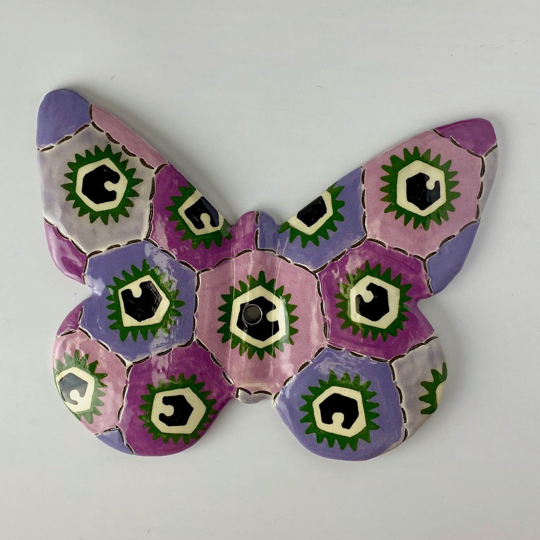 Handpainted Ceramic Butterfly | Wall Mount | Assorted
