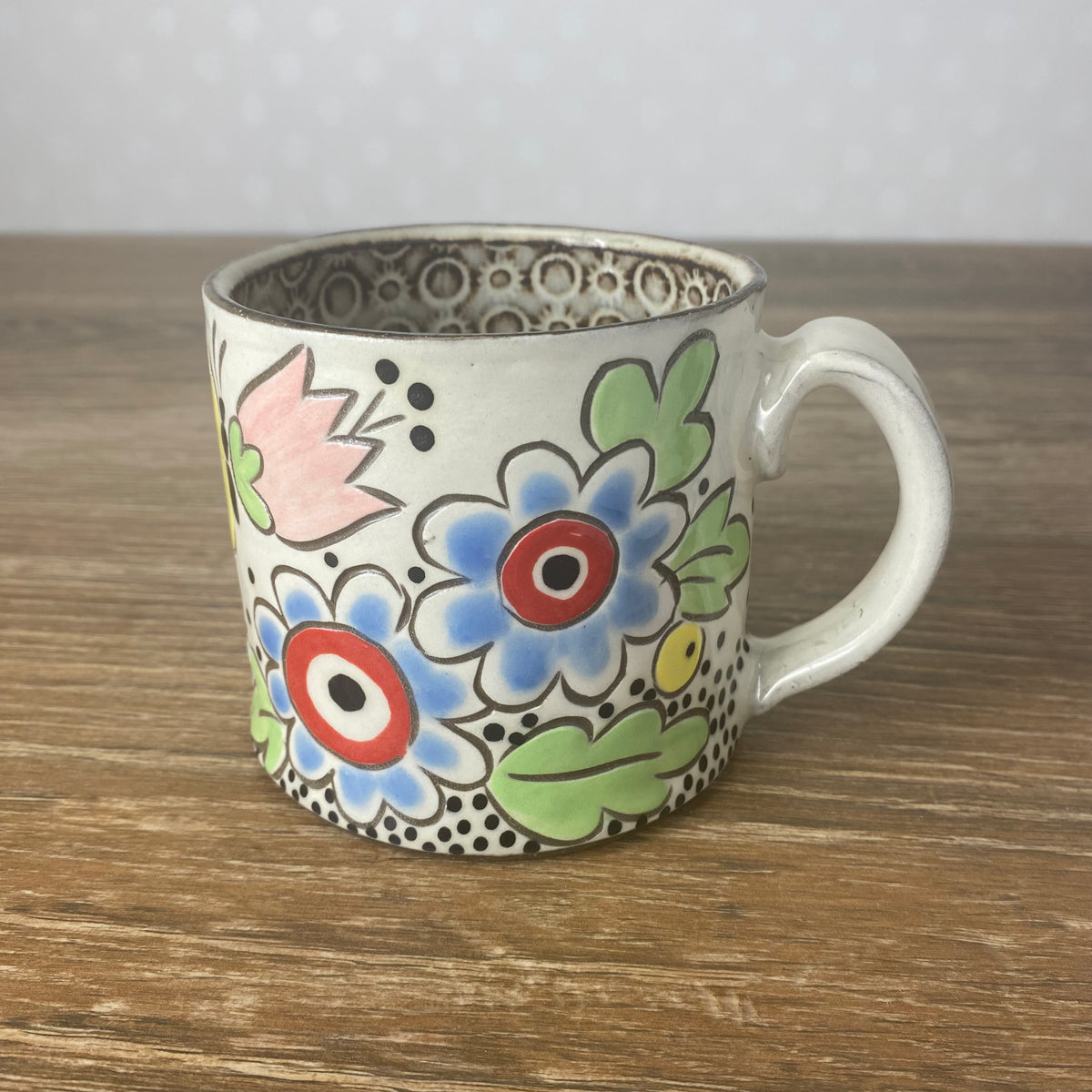 Butterfly and Flower Coffee Mug