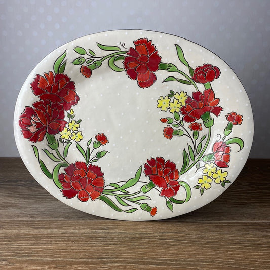 Hand Painted Platter