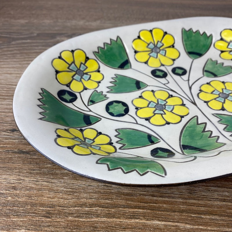 Hand Painted Small Platter or Plate