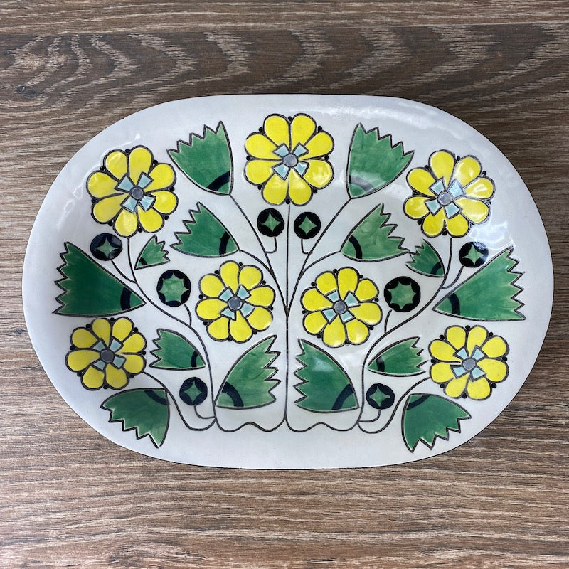 Hand Painted Small Platter or Plate