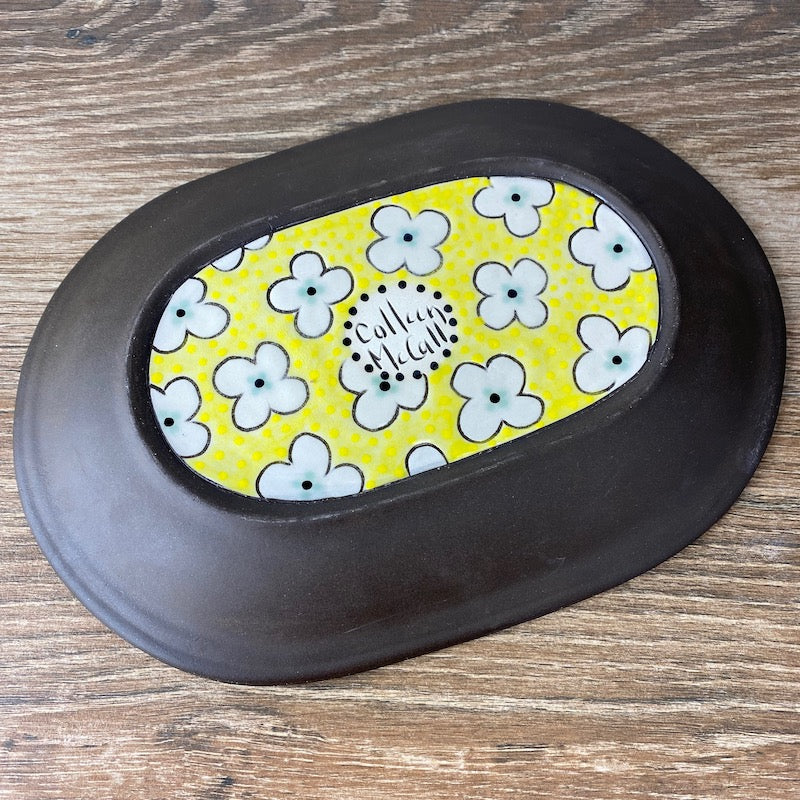 Hand Painted Small Platter or Plate