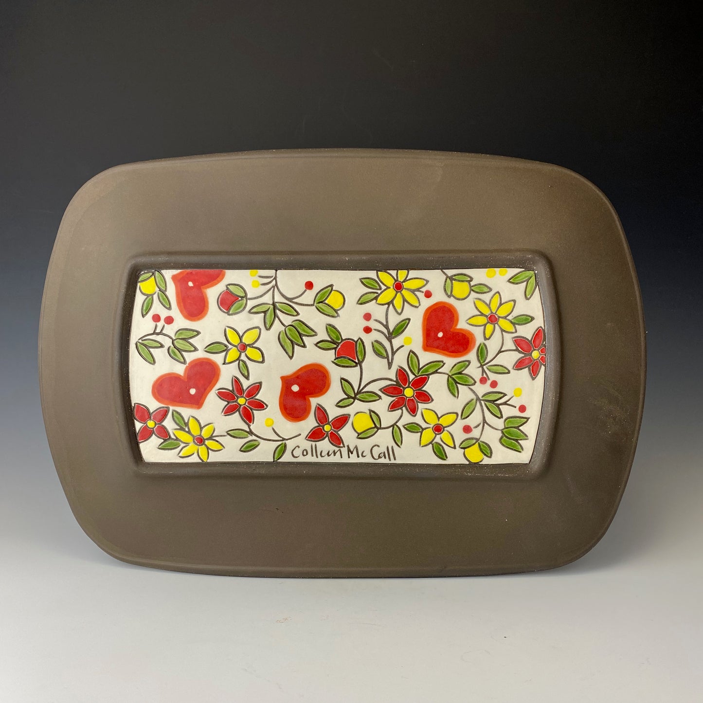 Handpainted Serving Platter