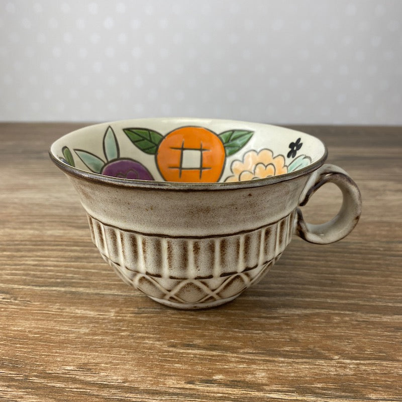 Mulit-Floral Mug Bowl