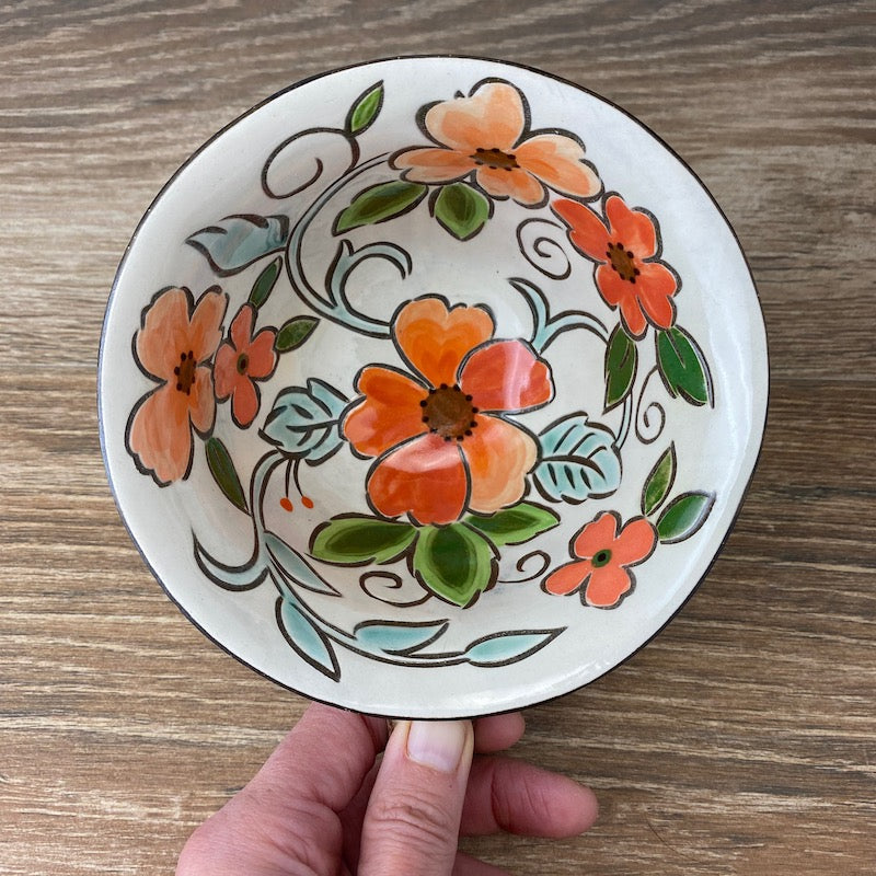 Floral Soup Bowl