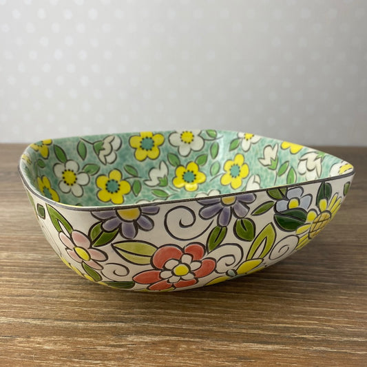 Modern Vintage Square Bowl