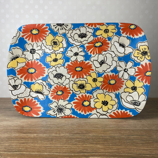Colorful Stoneware Platter