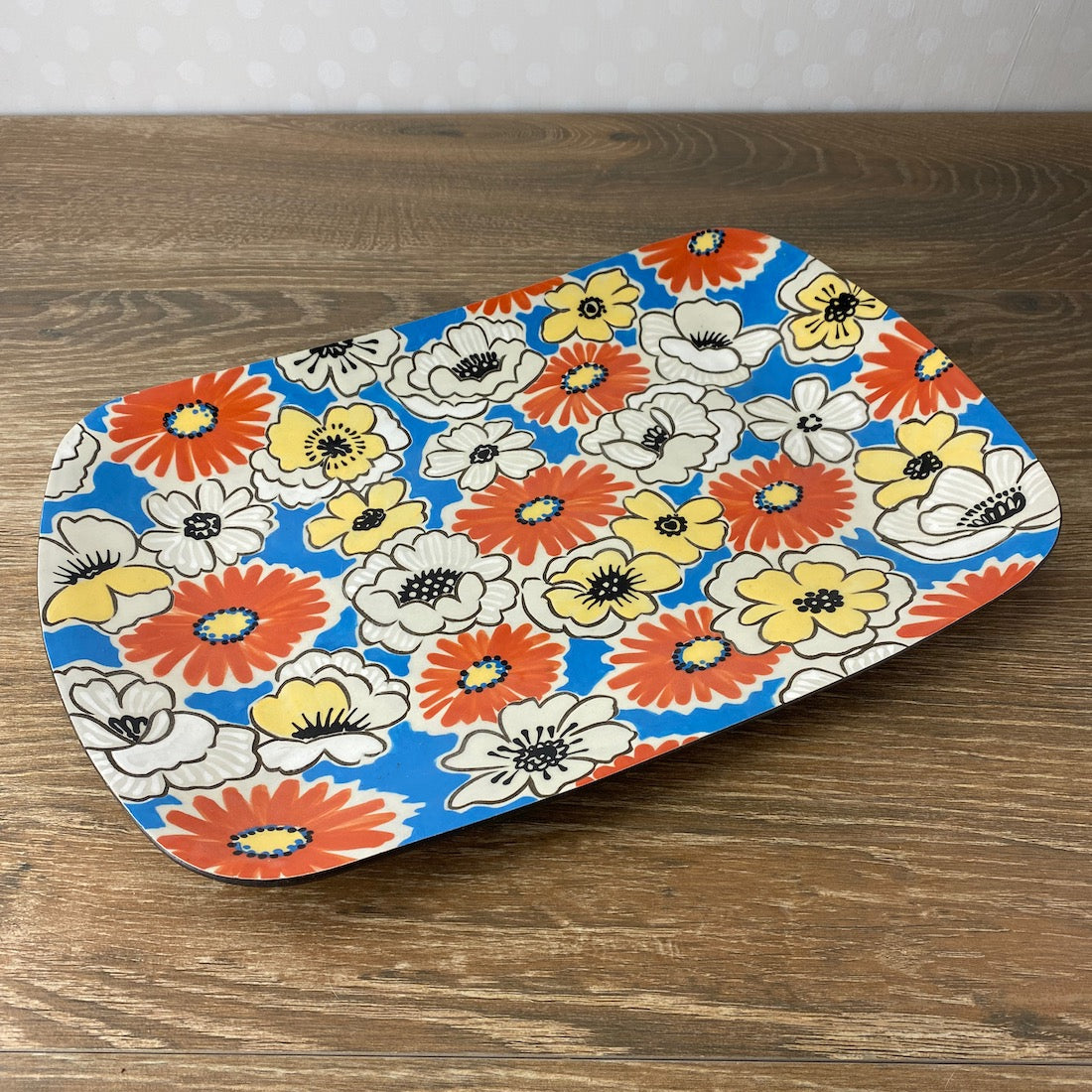 Colorful Stoneware Platter