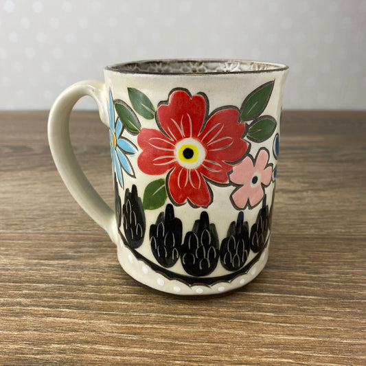 Vintage Floral Mug