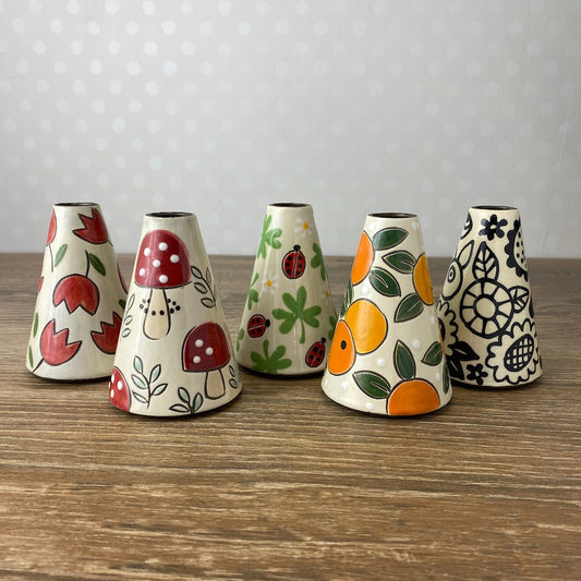 Cone Shaped Bud Vase | Assorted