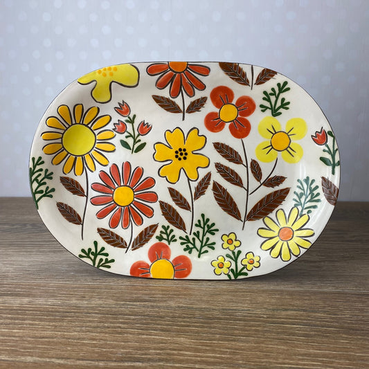 Hand Painted Small Platter | Plate