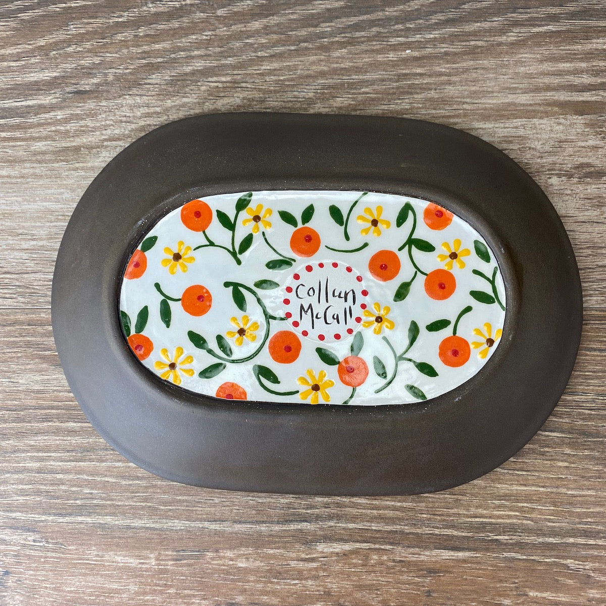 Hand Painted Small Platter | Plate