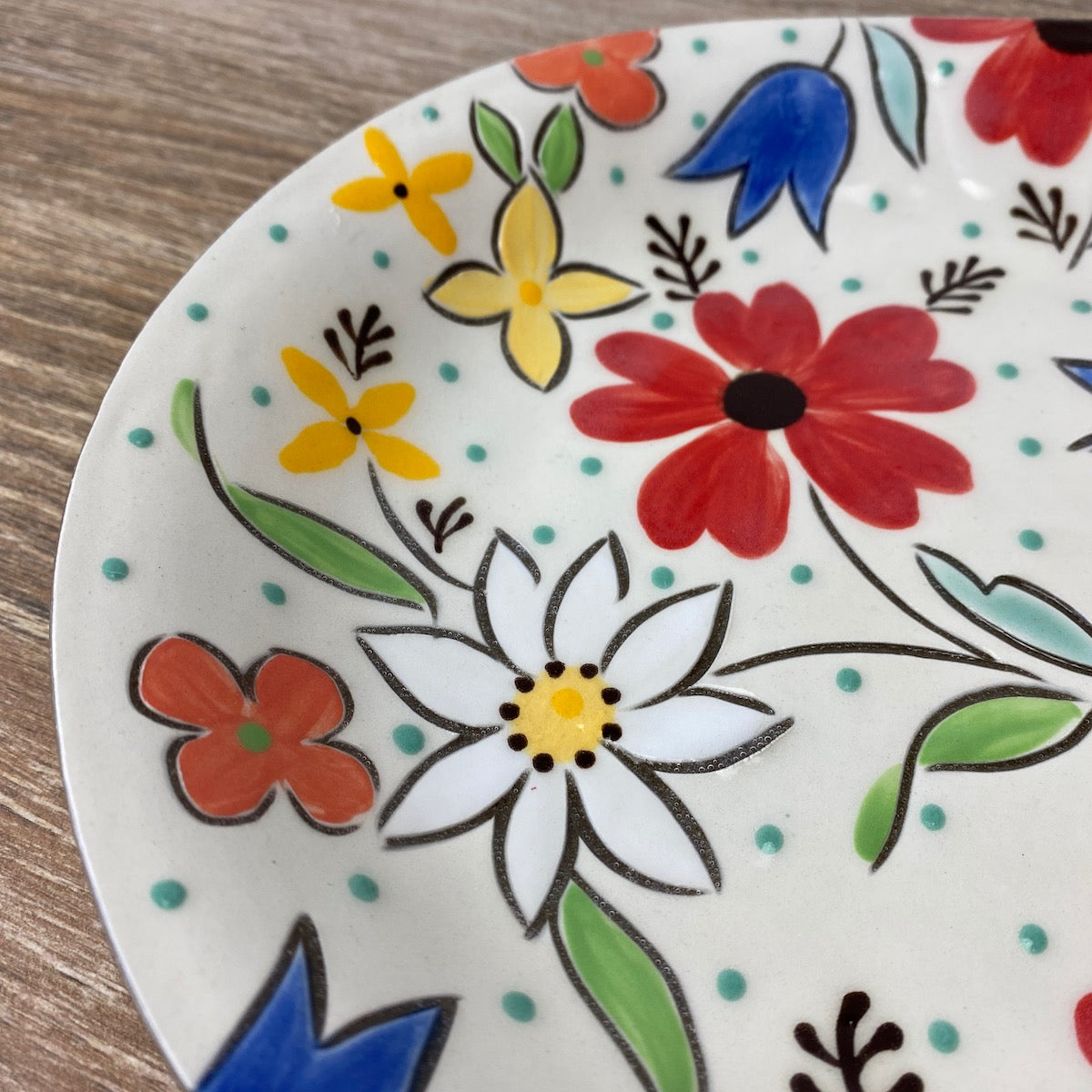 Vintage Floral Small Platter | Plate