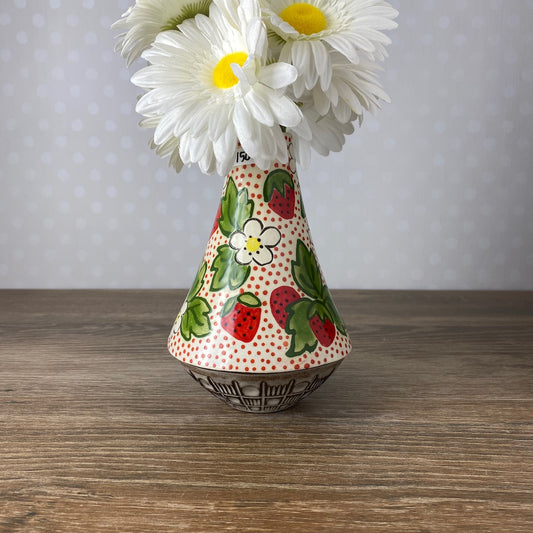 Strawberry Flower Vase