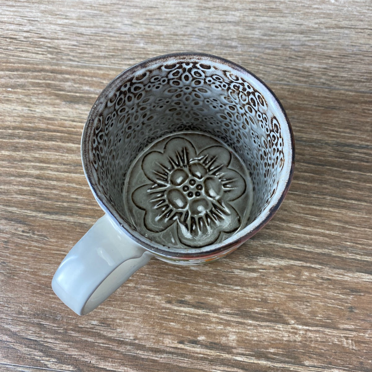 Artisan Coffee Mug | Plaid Floral