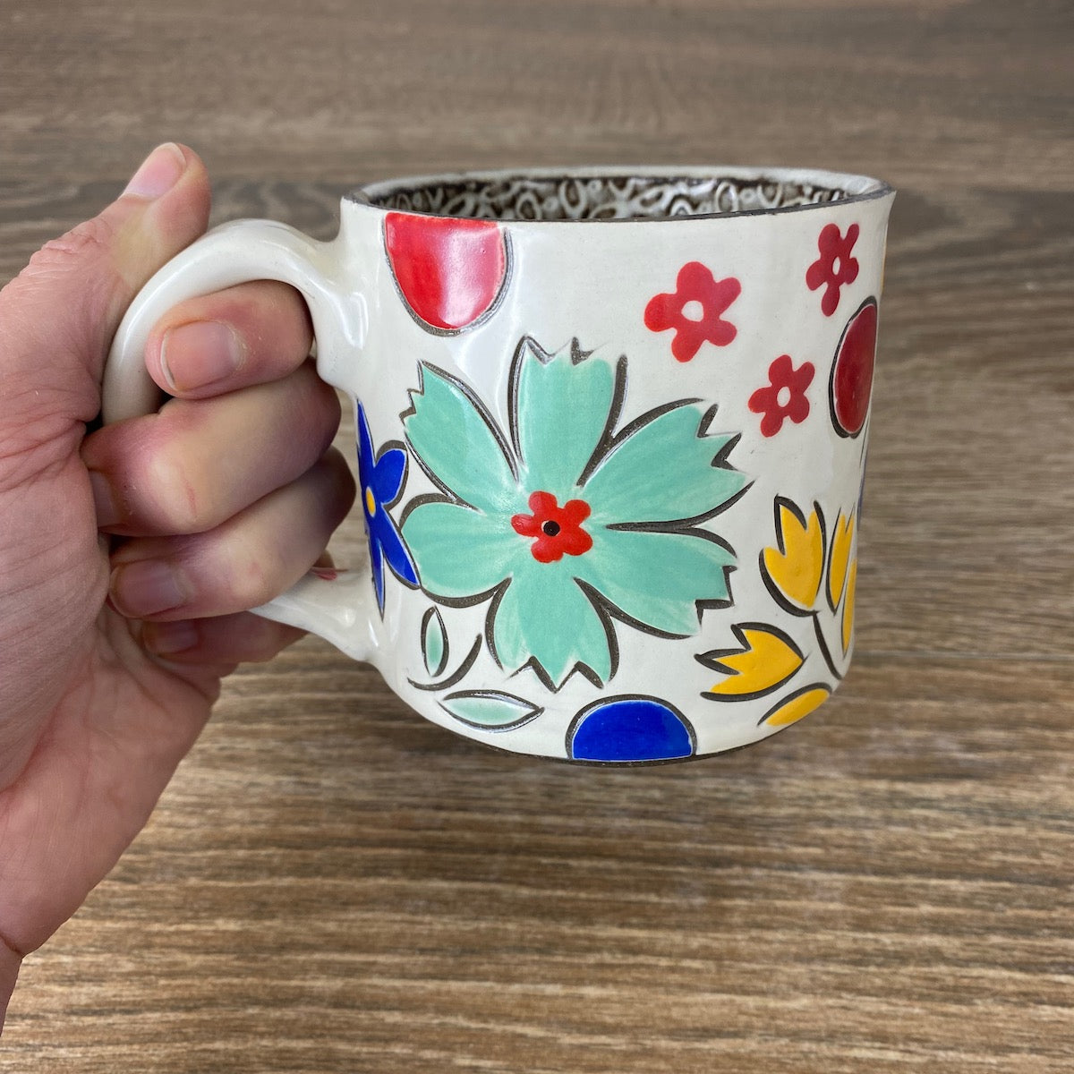 Vintage Floral Mug