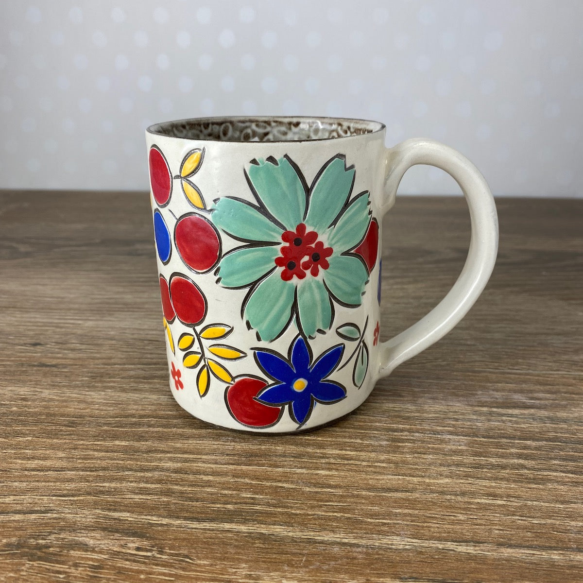 Vintage Floral Mug
