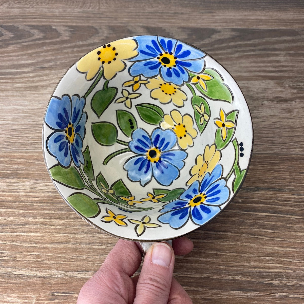 Handpainted Soup Bowl